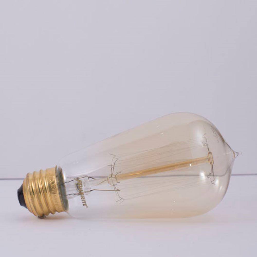 Bulbrite 40-Watt ST18 Incandescent Light Bulb Medium Base (E26) Antique Nostalgic Thread 2200k (4-Pack )