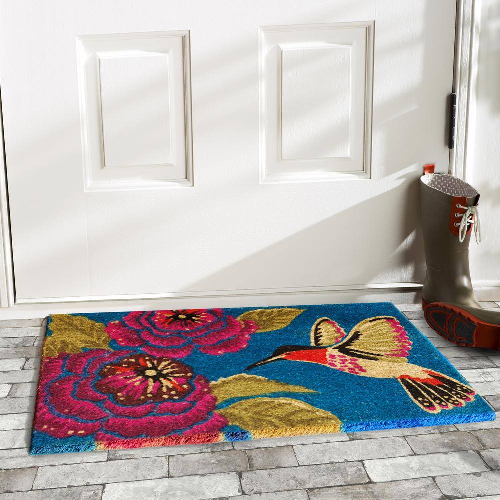 Calloway Mills Hummingbird Delight 24 in. x 36 in. Door Mat