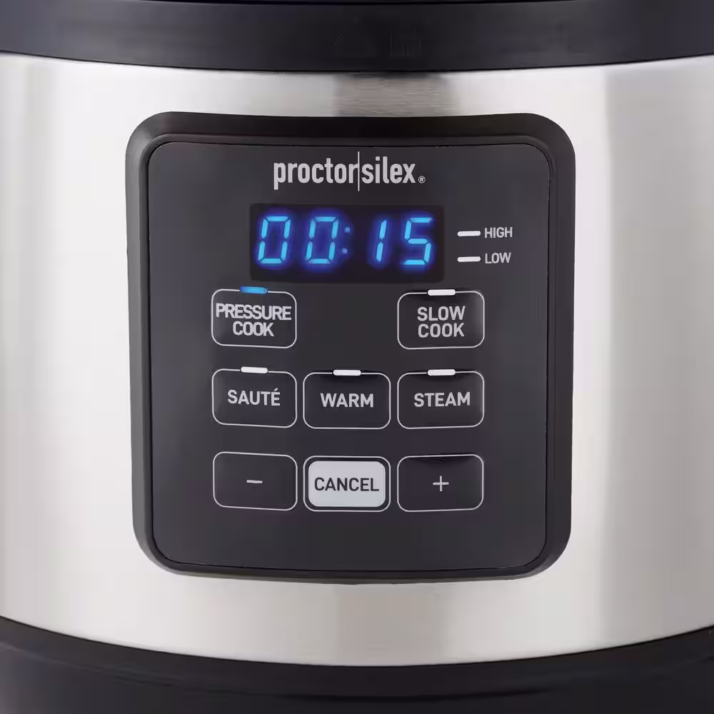 Proctor Silex Simplicity 3 qt. Stainless Steel Electric Pressure Cooker