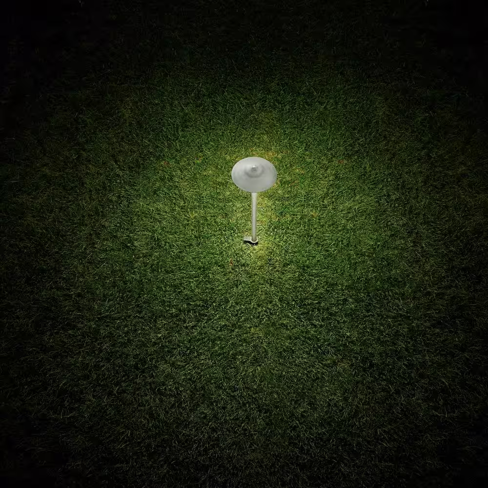 Hampton Bay Anderson Low Voltage Specialty Finish Hat Outdoor Landscape Path Light