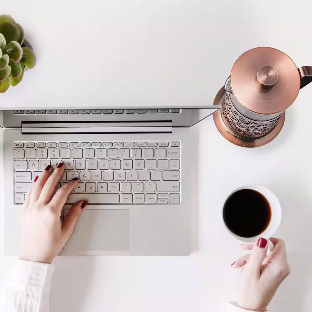 OVENTE 3-Cup Copper French Press Coffee Maker with 4 Level Mesh Filter