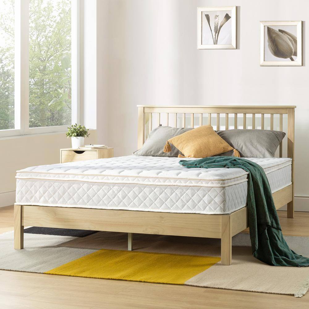 best price mattress Full Medium Pocket Spring Euro Top 10 in. Bed-in-a-Box Mattress