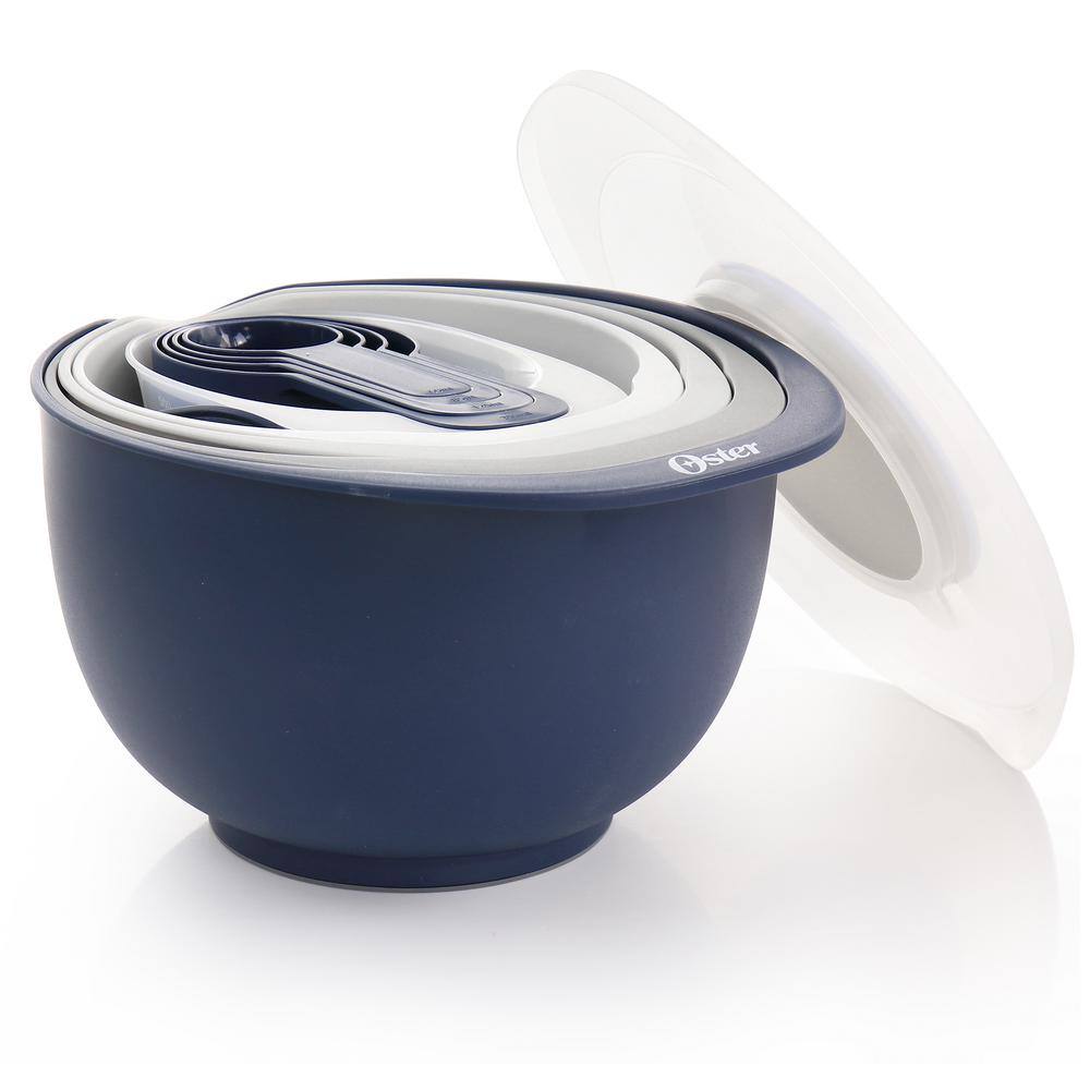 Oster All in One 12-Piece Plastic Baking Tool Set in Blue