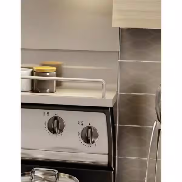 Inoxia Mercury 30 in. x 14 in. Stainless Steel Backsplash