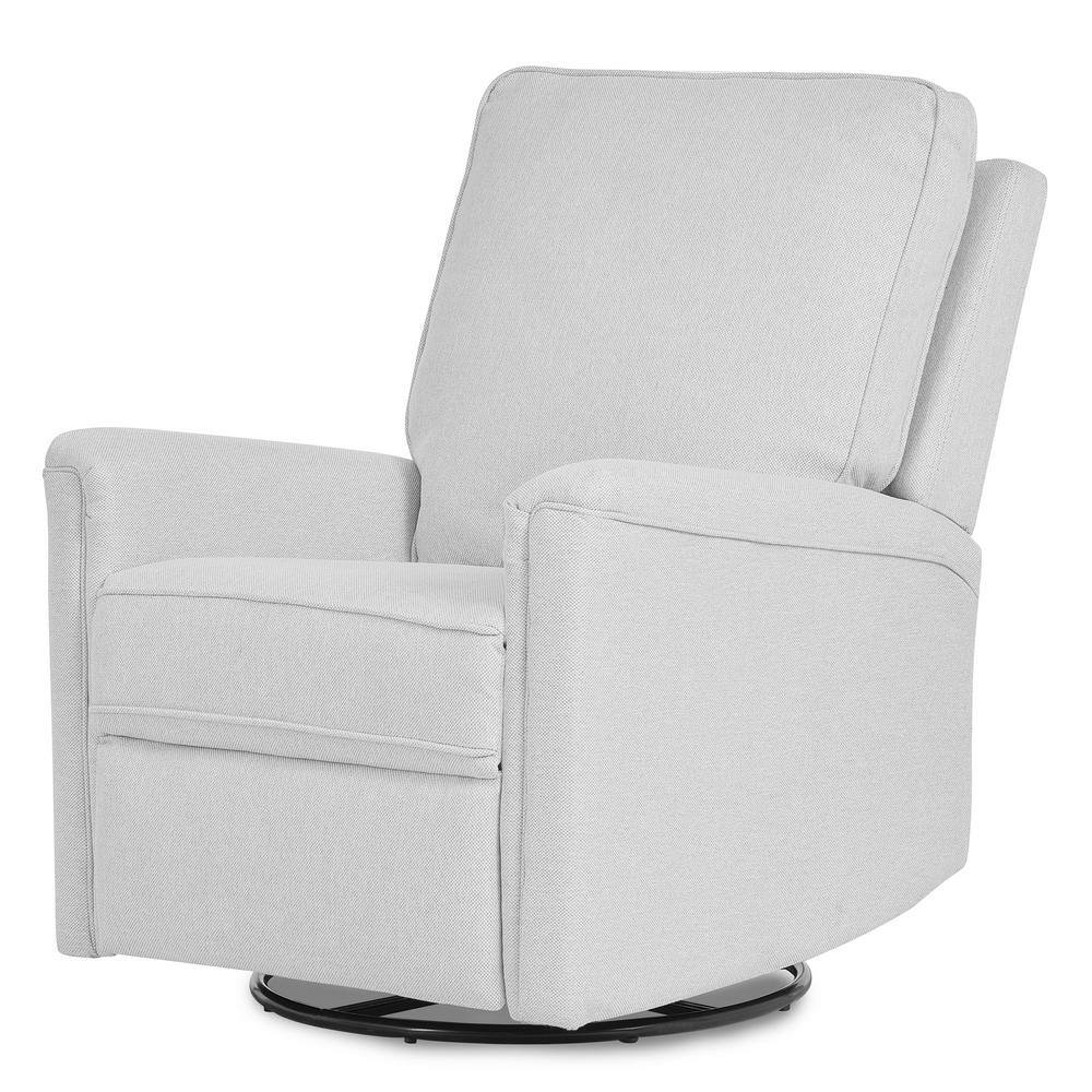 Evolur Beau Morning Grey Glider Recliner/Swivel Glider/Easy assembly Recliner Chair