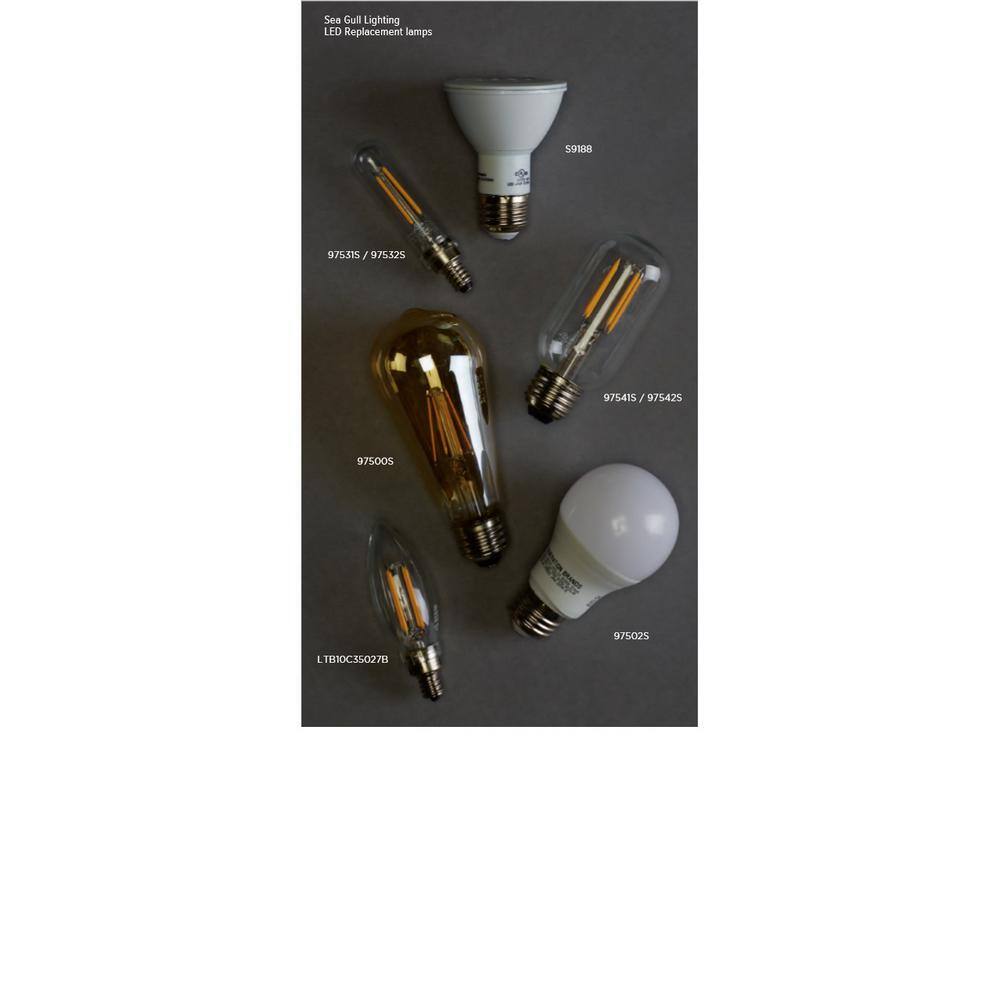 Generation Lighting 60-Watt Equivalent Vintage ST19 Dimmable LED Light Bulb