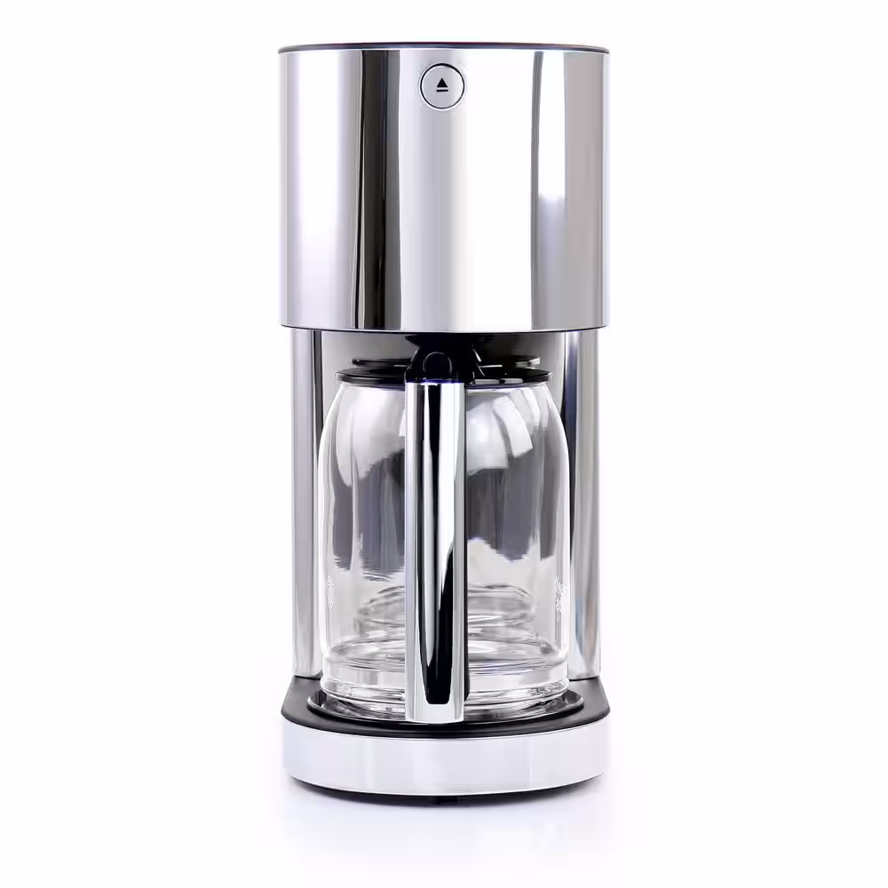 Russell Hobbs Glass 8-Cup Coffee Maker in Silver and Stainless Steel