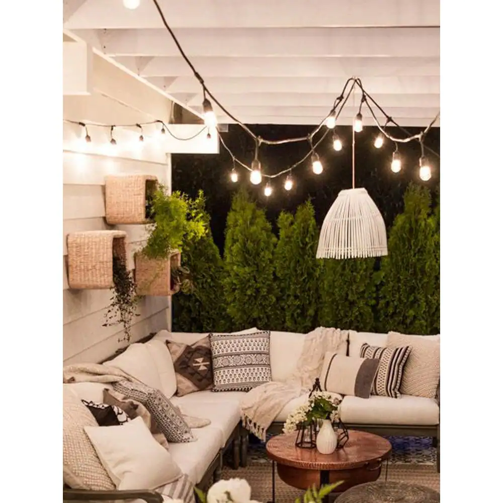 Brightech 1-Watt S14 Dimmable Energy-Saving E26 Base Vintage Edison LED Edison Light Bulbs Soft White 2700K (15-Pack)