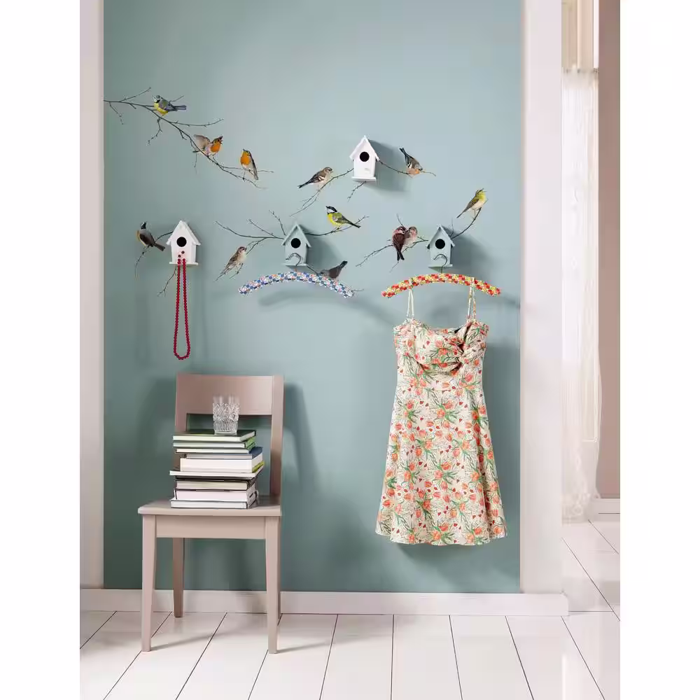 Komar Birds Multicolored Animals Wall Decals