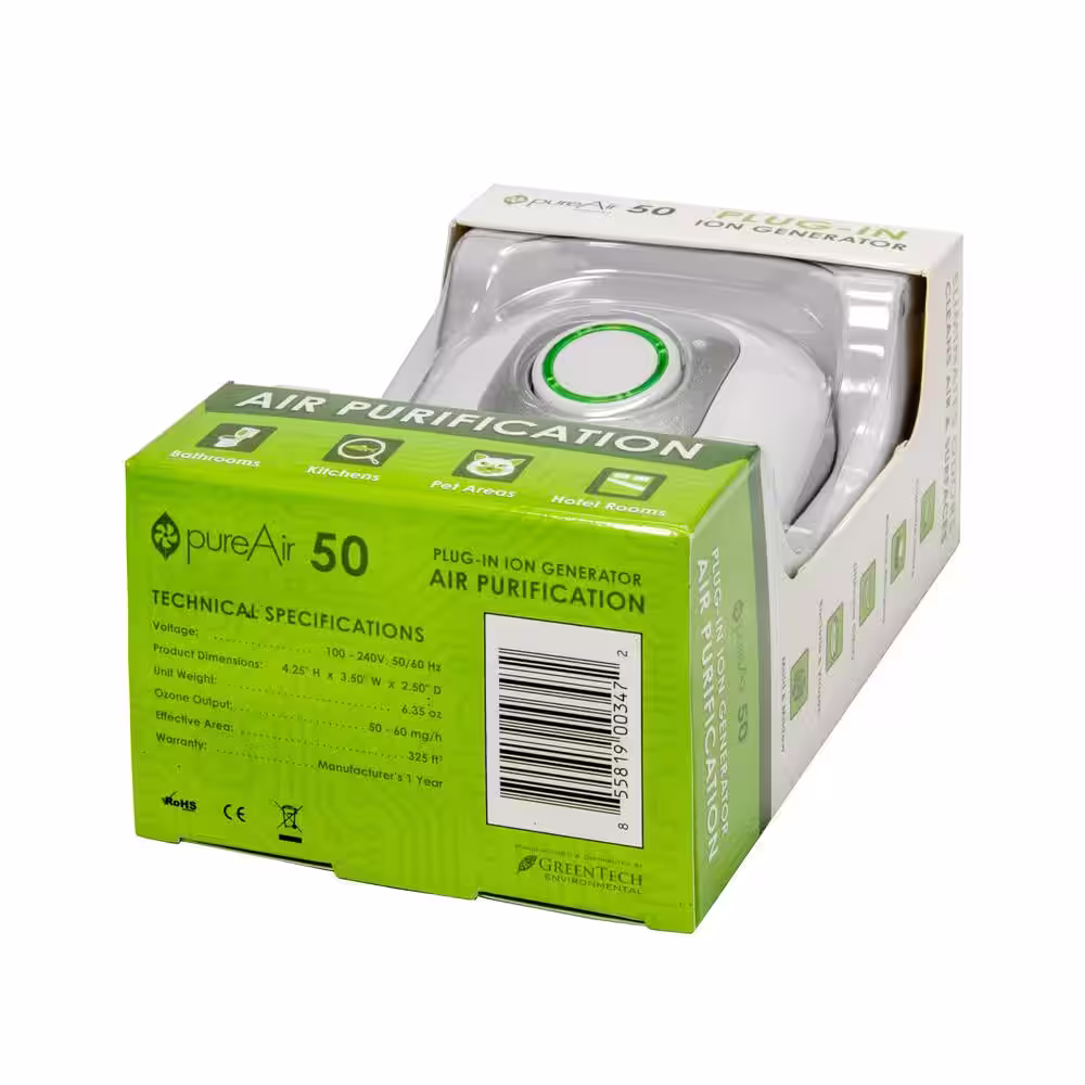 GreenTech Environmental Compact, Portable, Plug-In Air Purifier