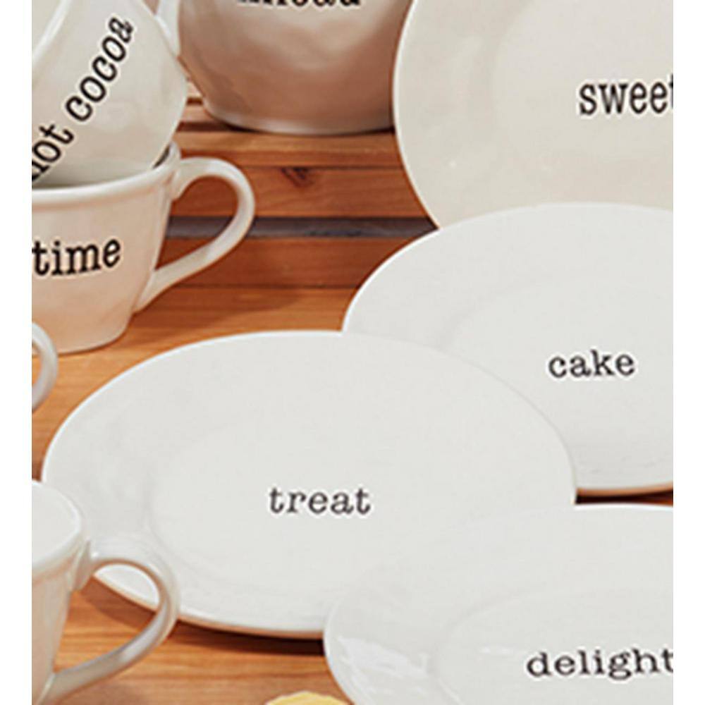 Certified International Just Words 28 oz. Jumbo Cups (Set of 4)