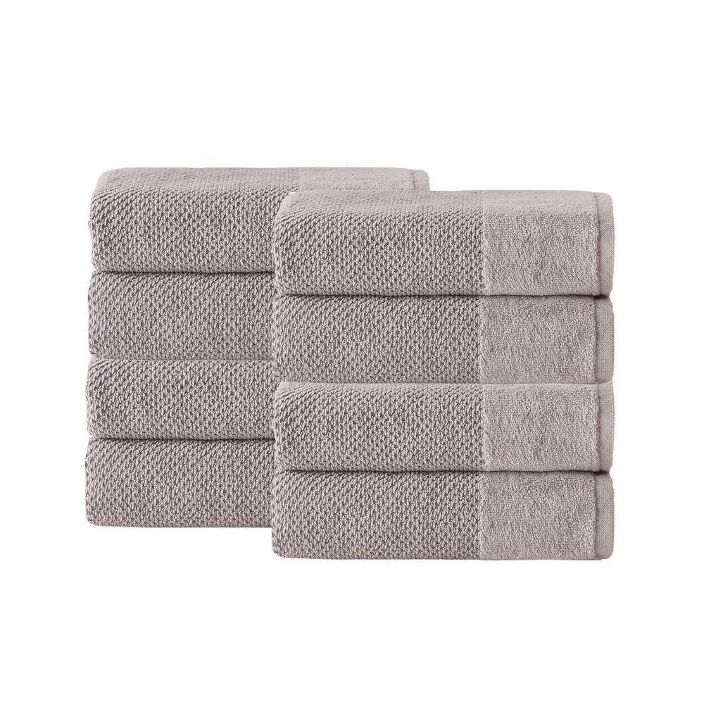 None Incanto Turkish Cotton 8-Piece Hand Towels