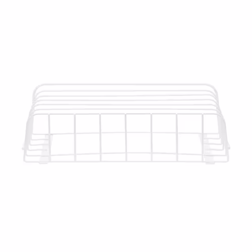 HOUSEHOLD ESSENTIALS White Cutting Board Holder