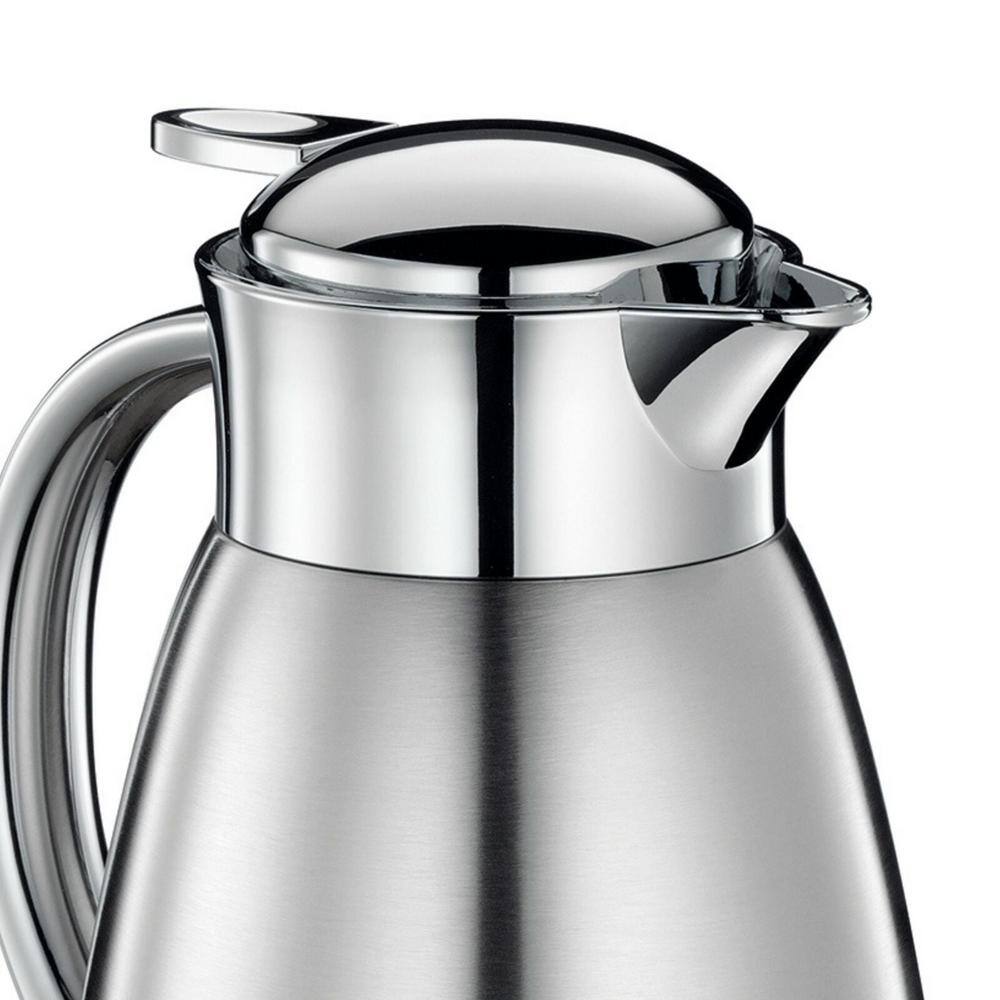 Cilio Triest Stainless Steel 6.375 Cups Insulated Server, s/s liner, 51 fl. oz. Coffee Carafe