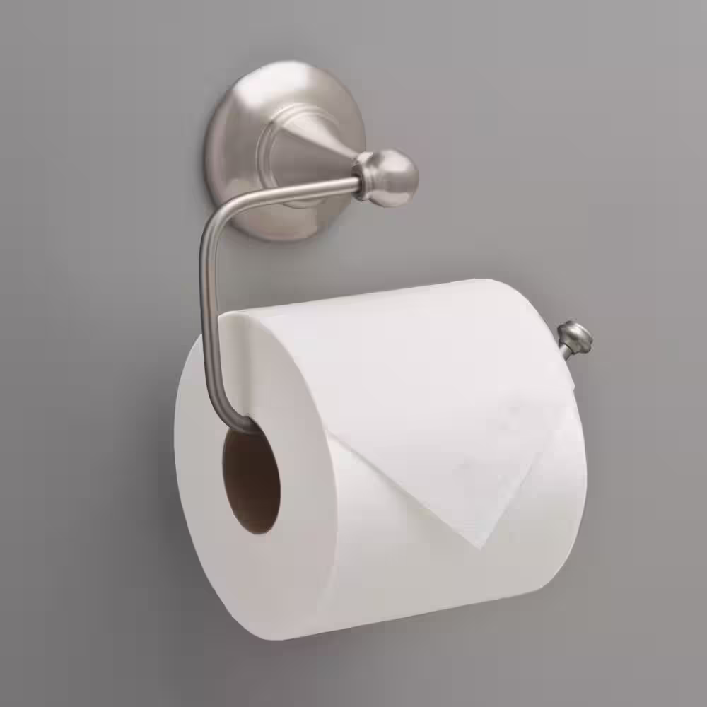 Delta Greenwich II 3-Piece Bath Hardware Set with 24 in. Towel Bar, Toilet Paper Holder, Towel Ring in Brushed Nickel