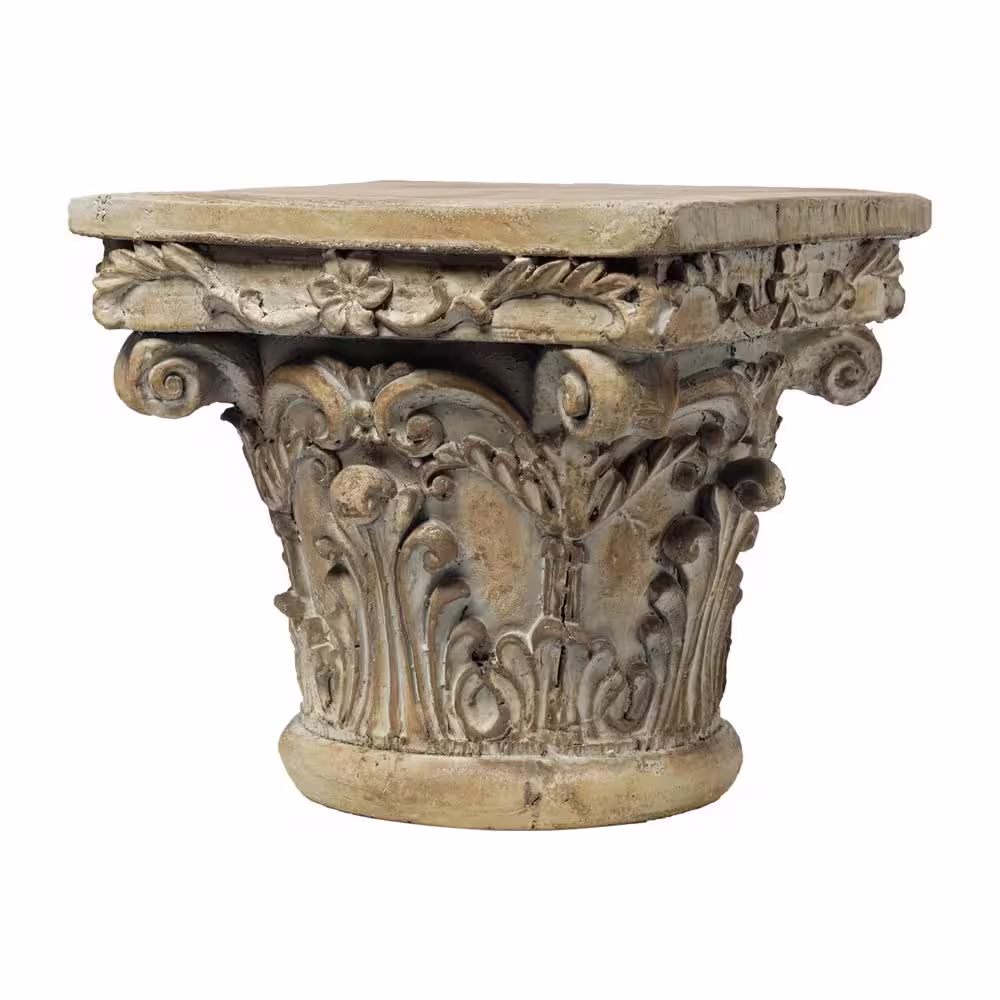 A & B Home Decorative Pedestal Sculptures
