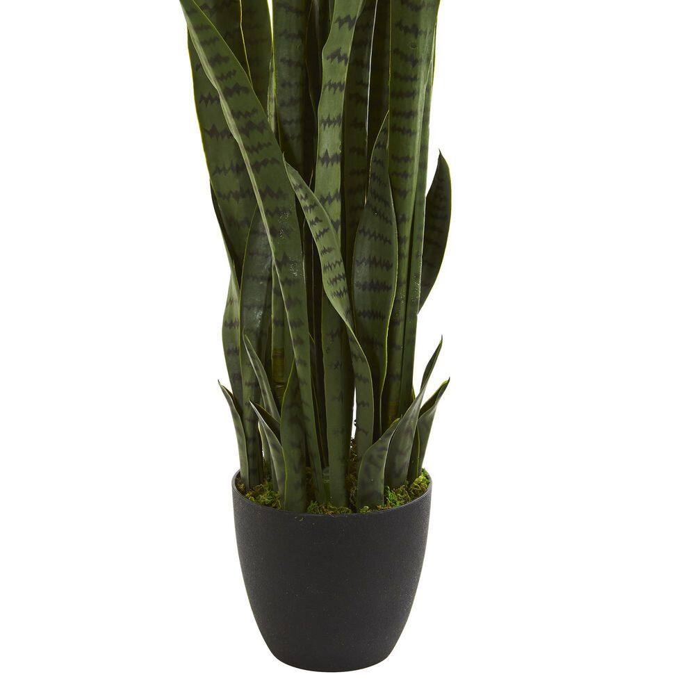 Nearly Natural Indoor 46 in. Sansevieria Artificial Plant