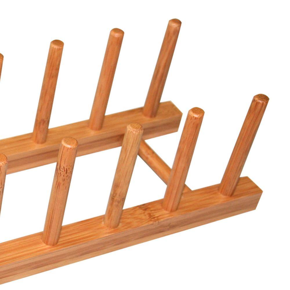 Home Basics Bamboo Dish Rack