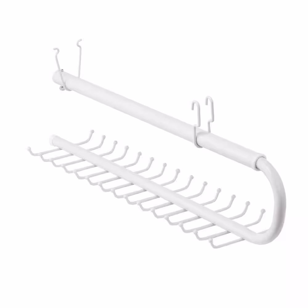 Rubbermaid 30-Hook Tie/Belt Rack Organizer