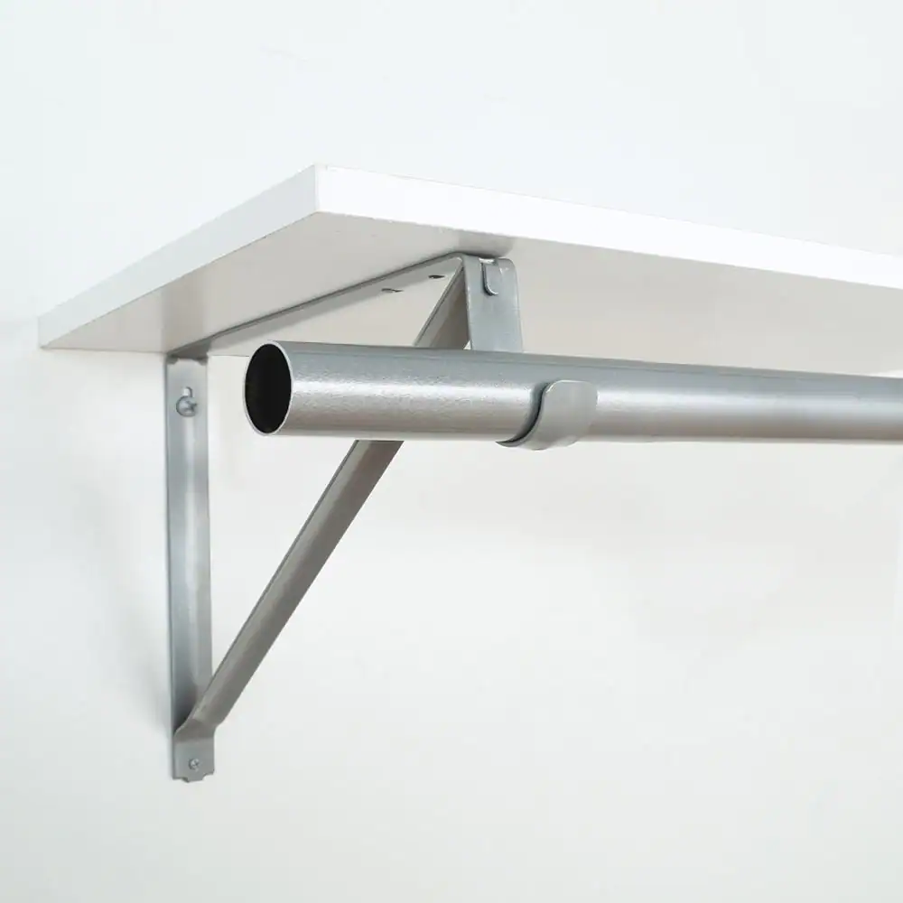 Everbilt 6 ft. Platinum Closet Pole