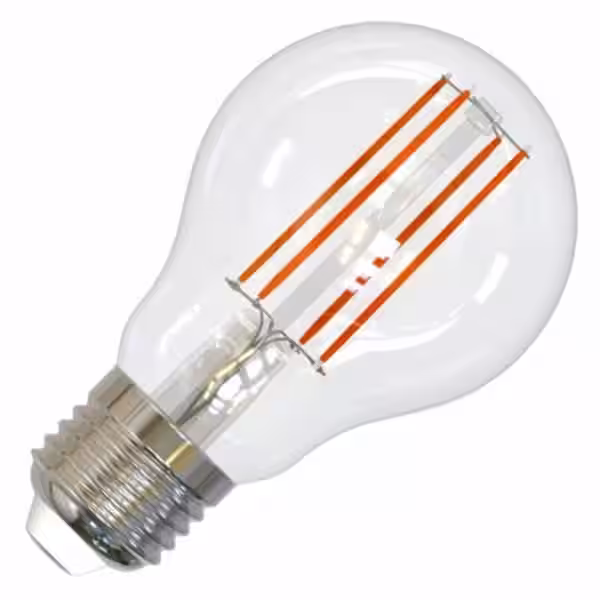 Bulbrite 60-Watt Equivalent Dimmable A19 Vintage Edison LED Light Bulb with Medium (E26) Base, 3000K, (8-Pack)