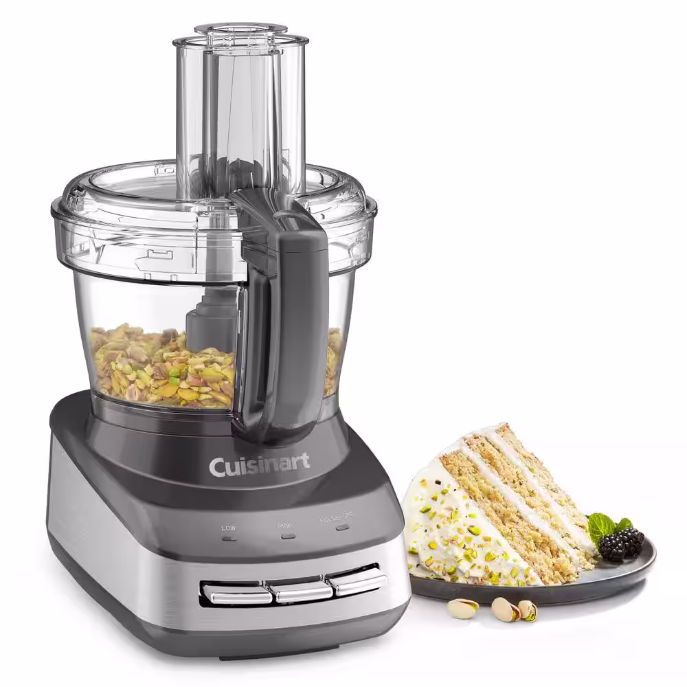 Cuisinart Core Custom 13-Cup Gray Food Processor with All-in-One Storage System