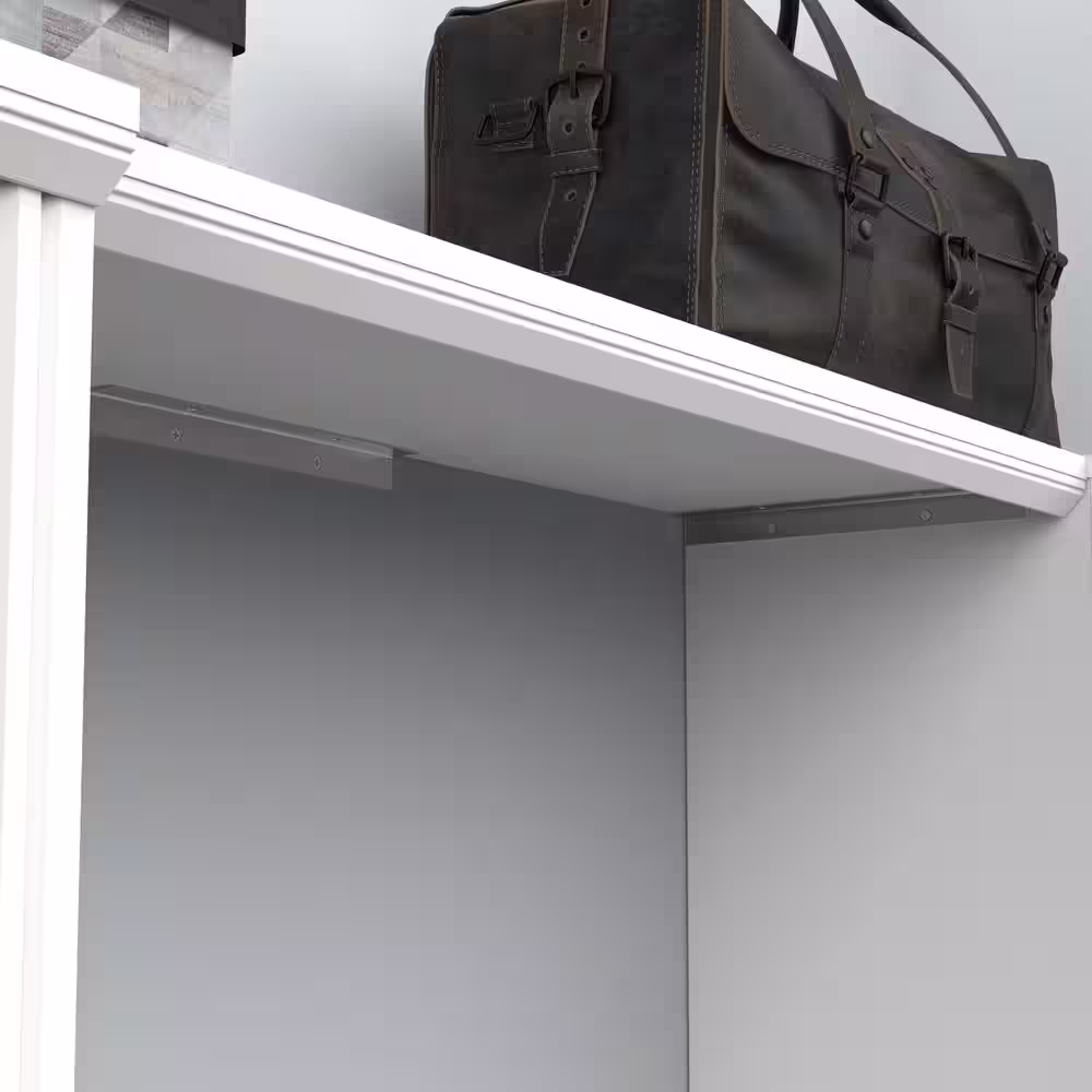 ClosetMaid Impressions 11 in. x 1 Nickel Metal Support Bracket Kit