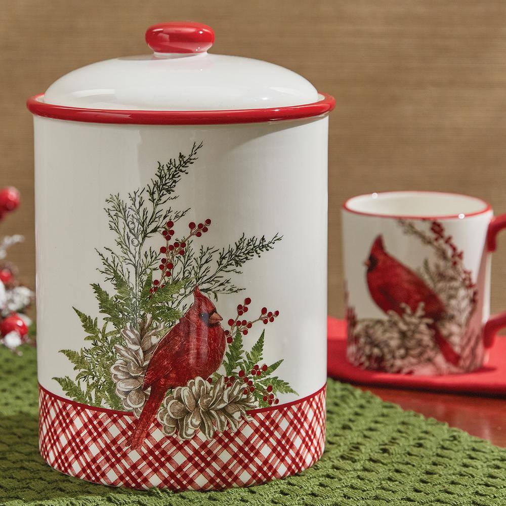 Park Designs CARDINALS COOKIE JAR