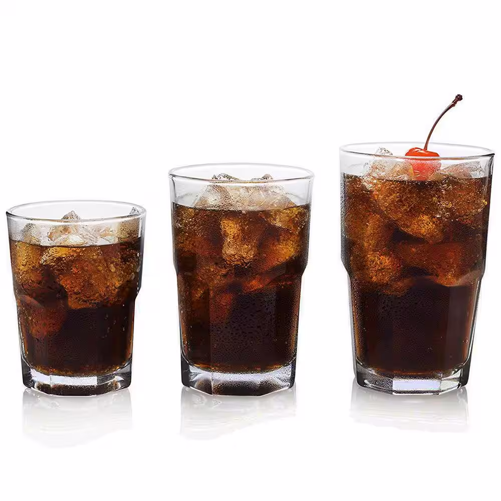 Better Chef 3-Different Sizes Glassware Set (Set of 18)