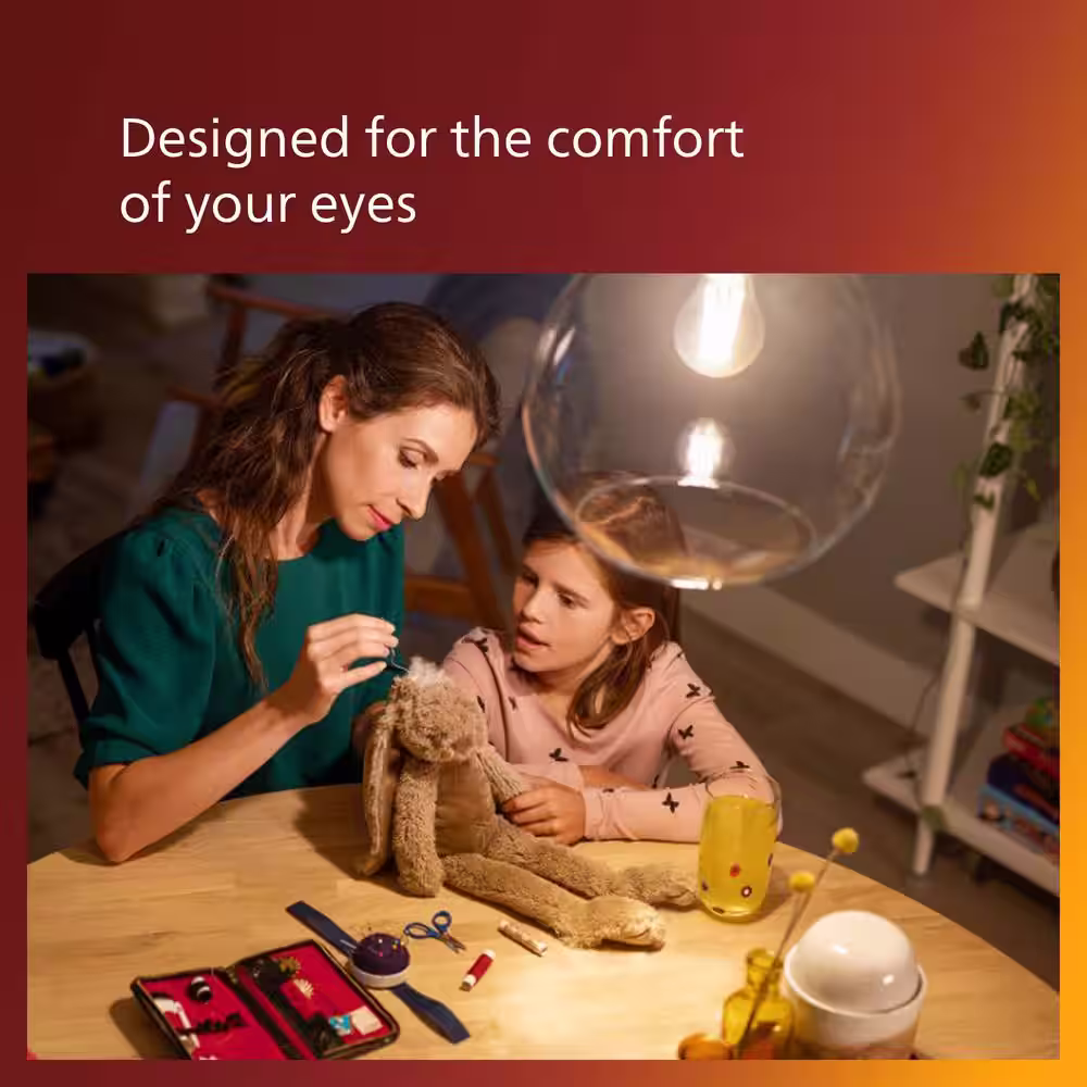 Philips 75-Watt Equivalent ST19 Clear Glass Dimmable E26 Vintage Edison LED Light Bulb Daylight 5000K (2-Pack)