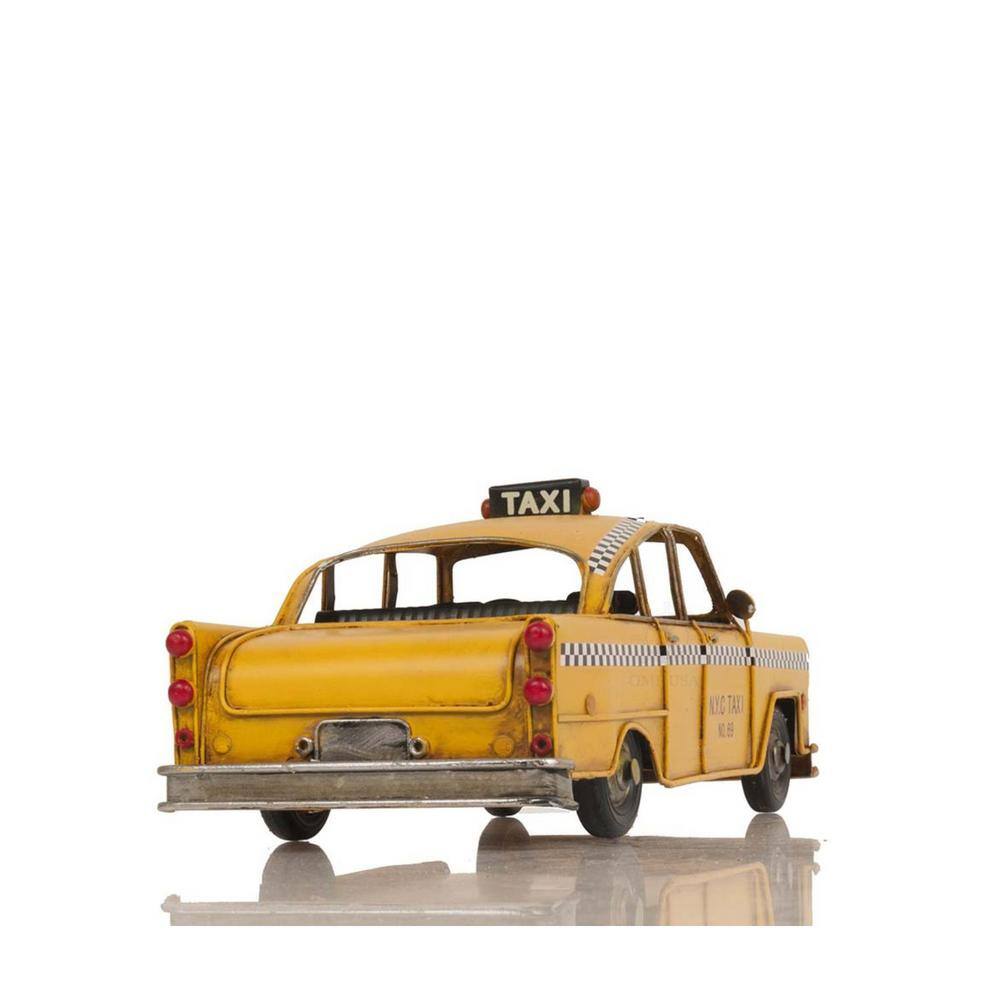 HomeRoots New York Taxi Specialty Sculpture