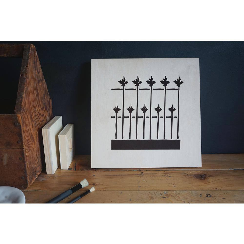 Stencil1 Fence Iron Stencil