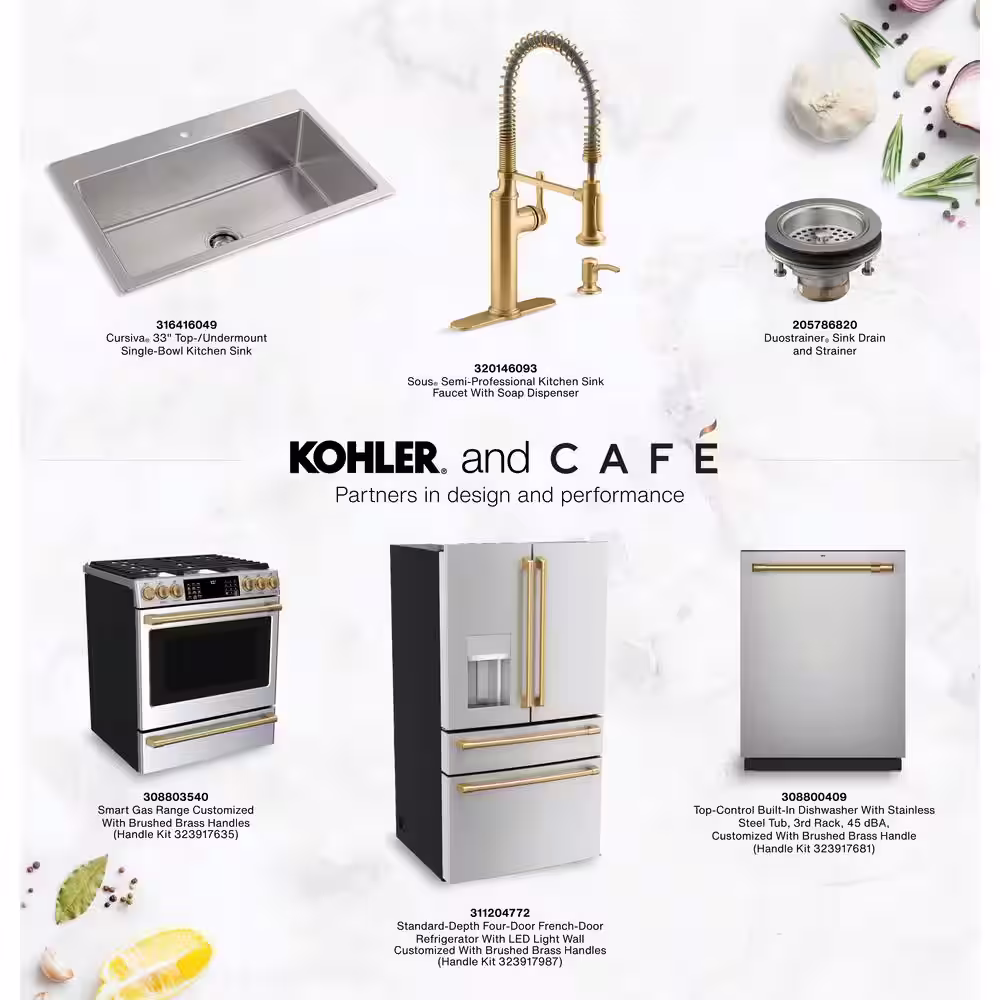 Cafe 27.8 cu. ft. Smart French Door Refrigerator with Keurig K-Cup in Stainless Steel, ENERGY STAR