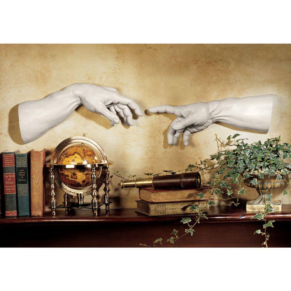 Design Toscano 6.5 in. x 16.5 in. The Creation Wall Sculptures