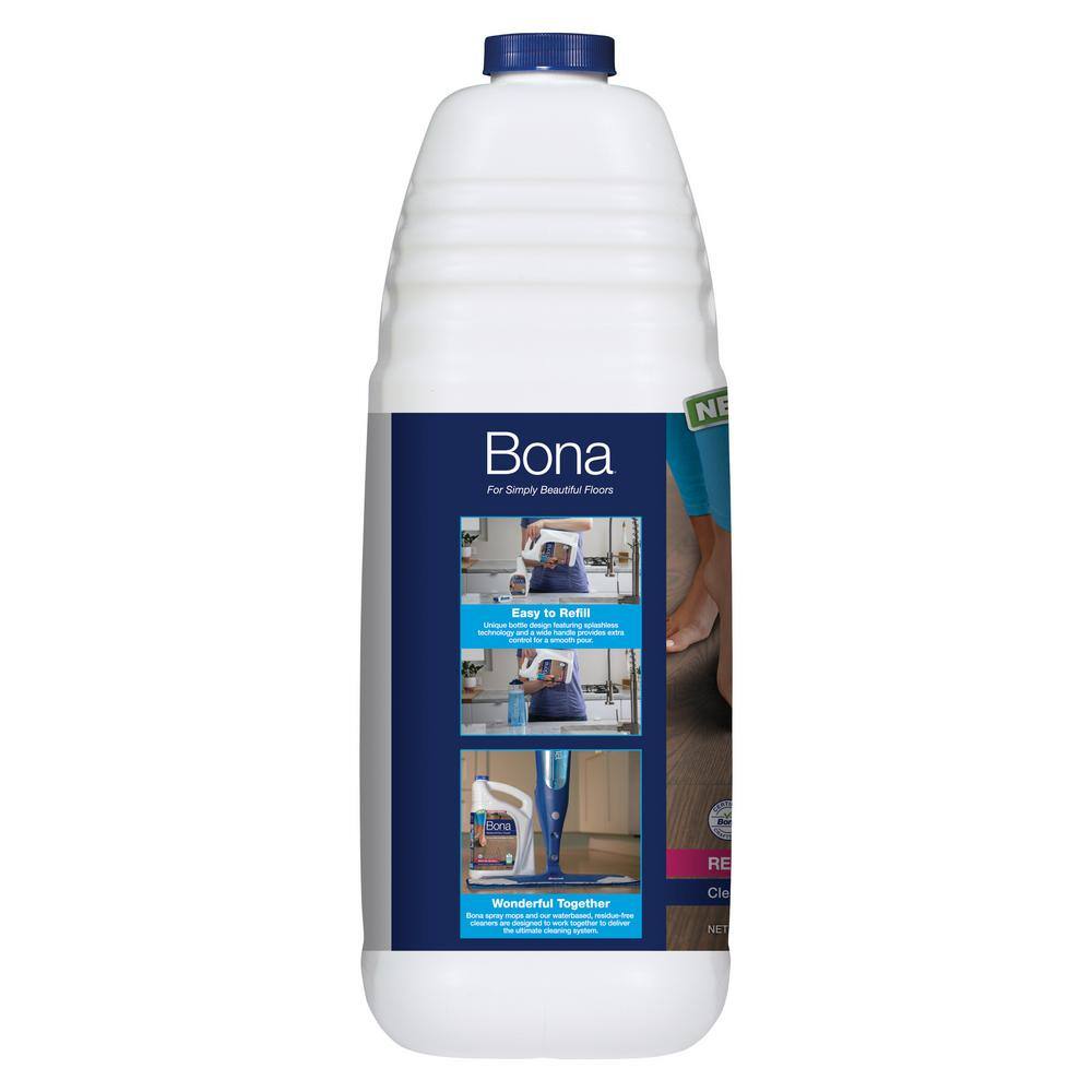 Bona 32 oz. Hardwood Floor Cleaner + 128 oz. Hardwood Floor Cleaner Refill