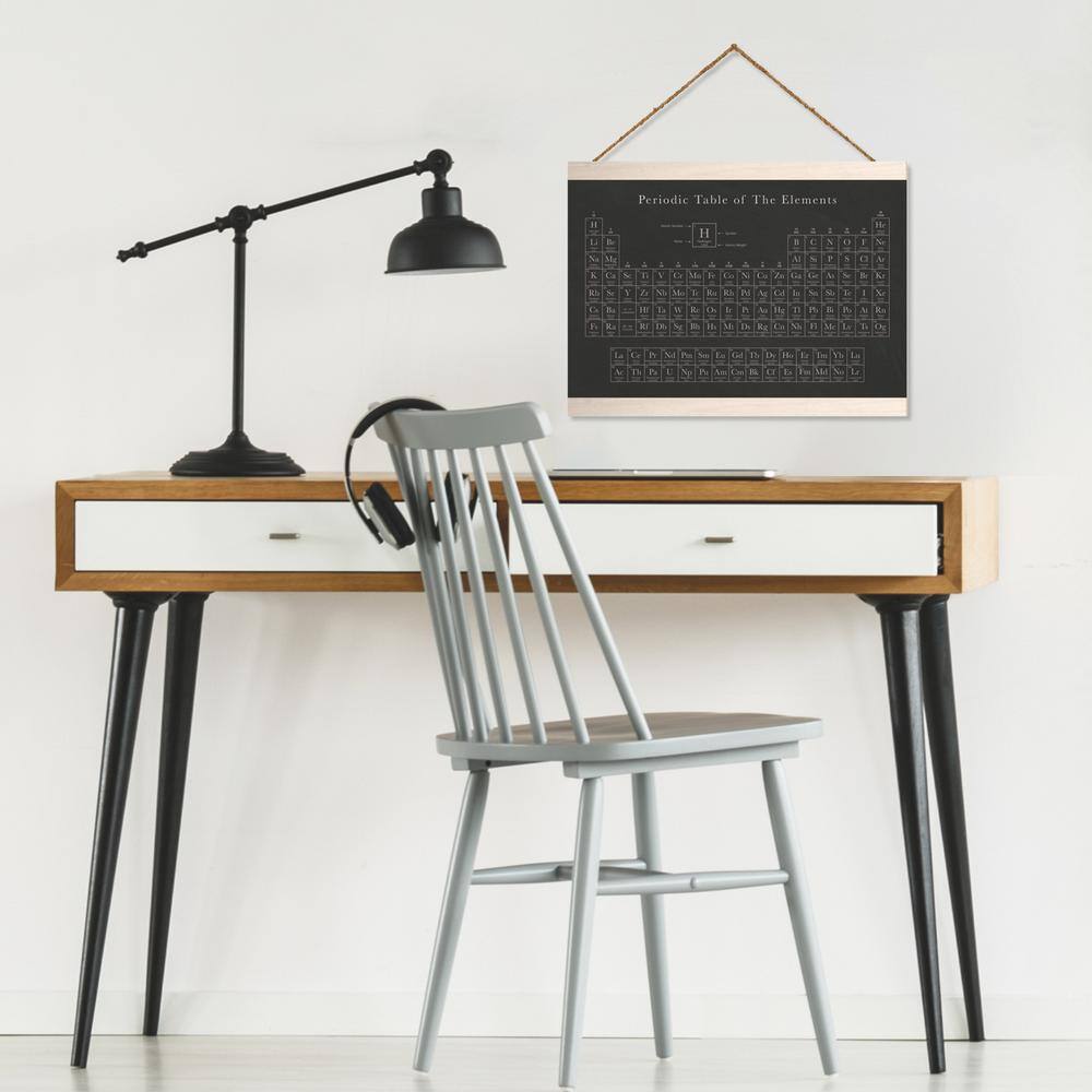 RoomMates Black and Periodic Table Wall Hanging