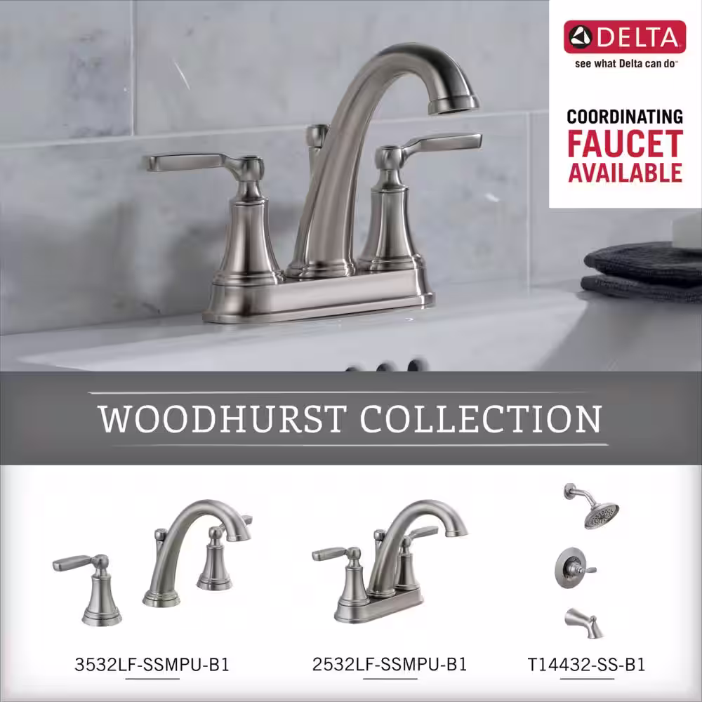 Delta Woodhurst Toilet Paper Holder in Brilliance Stainless