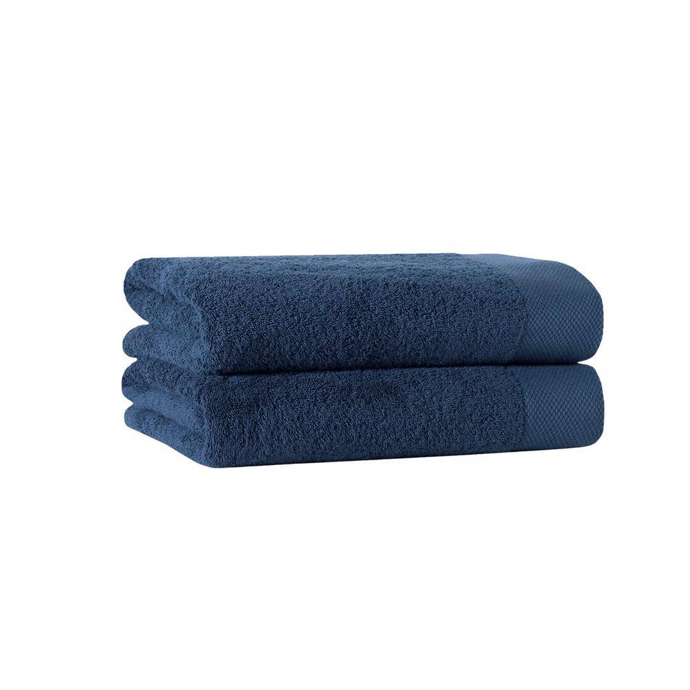 Enchante Home Signature 8 pcs Denim Turkish Cotton Hand Towels