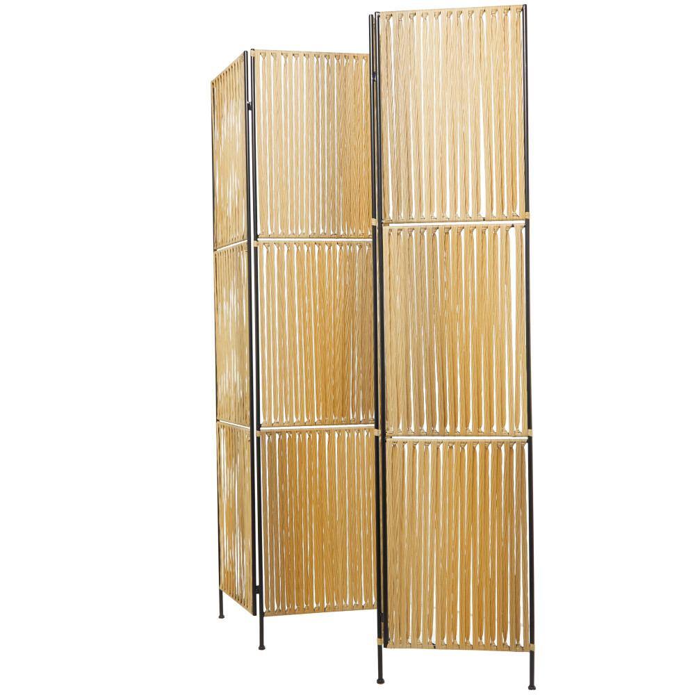 Novogratz 6 ft. Light Brown Room Divider
