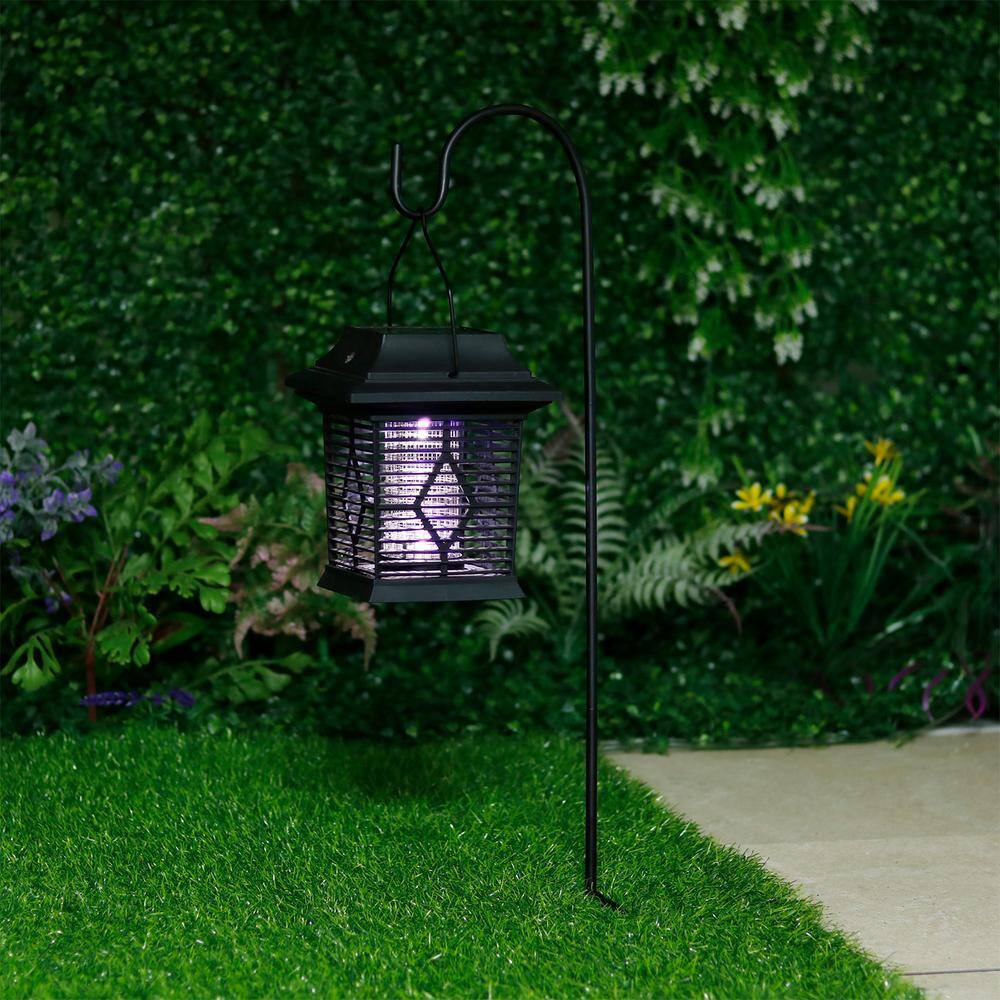 Westinghouse Solar Black Outdoor Integrated LED Landscape Path Light