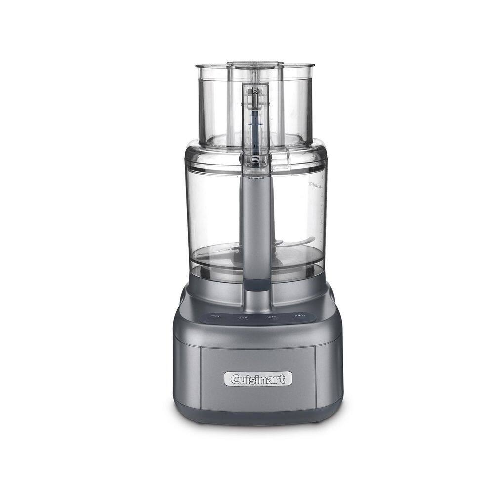 Cuisinart Elemental Series 11-Cup 3-Speed Gun Metal Gray Food Processor with SealTight Advantage Technology