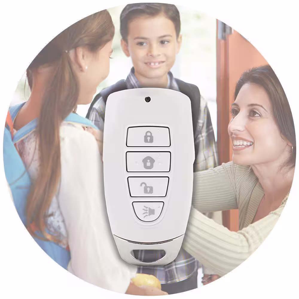 SkyLink Wireless Security Kaychain Remote for Net Connected Home Security Alarm & Home Automation System