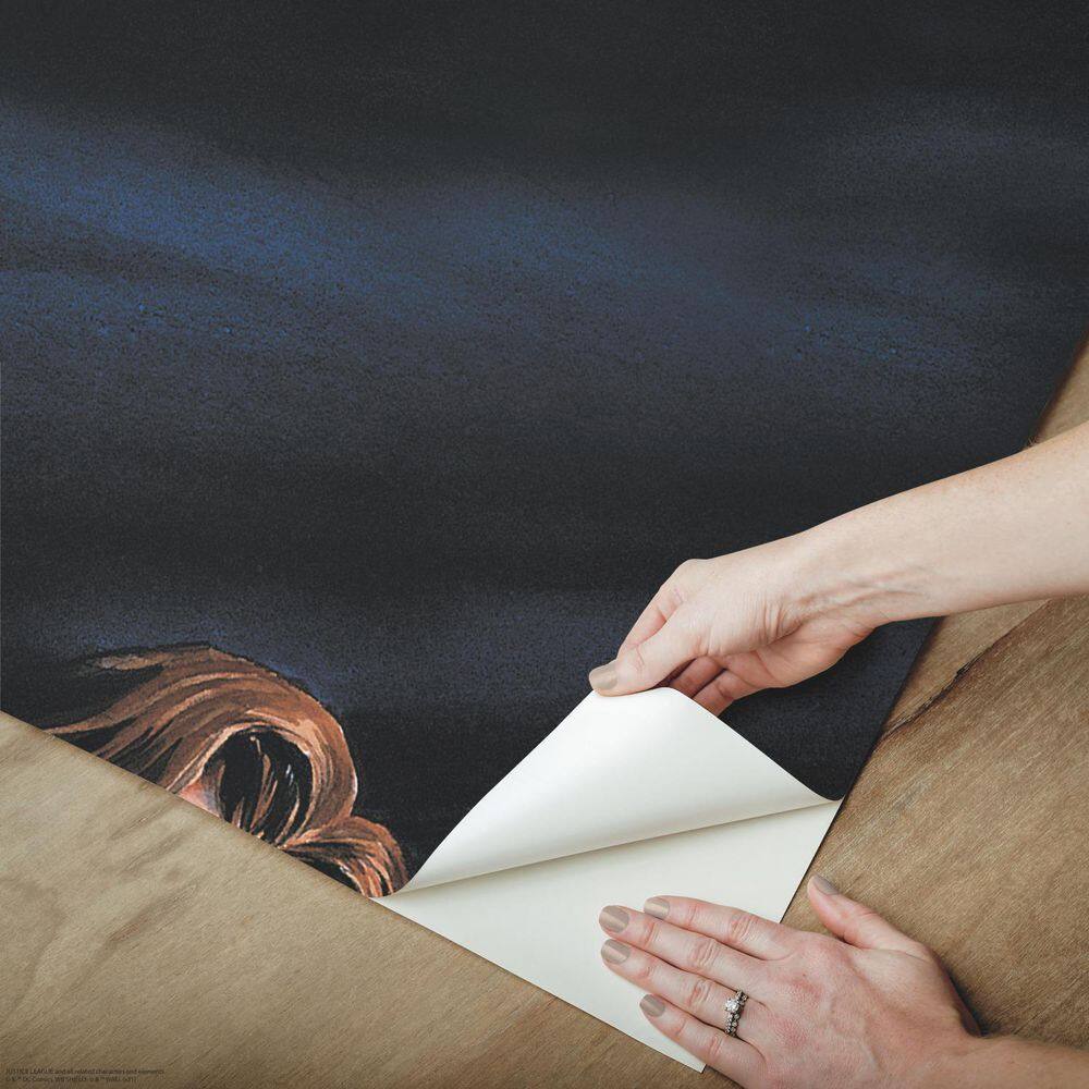 RoomMates Alex Ross - Justice League Multicolor Peel and Stick Wallpaper Mural