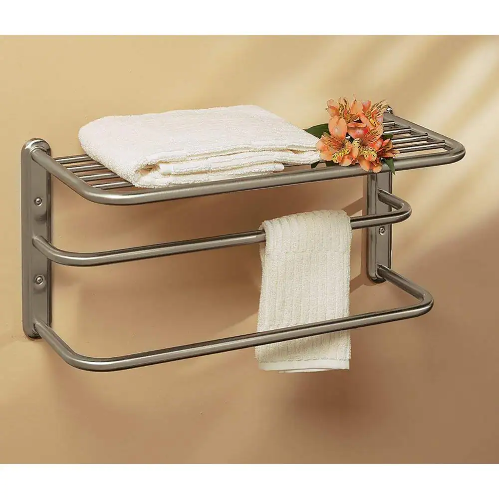 Gatco Towel Rack in Satin Nickel