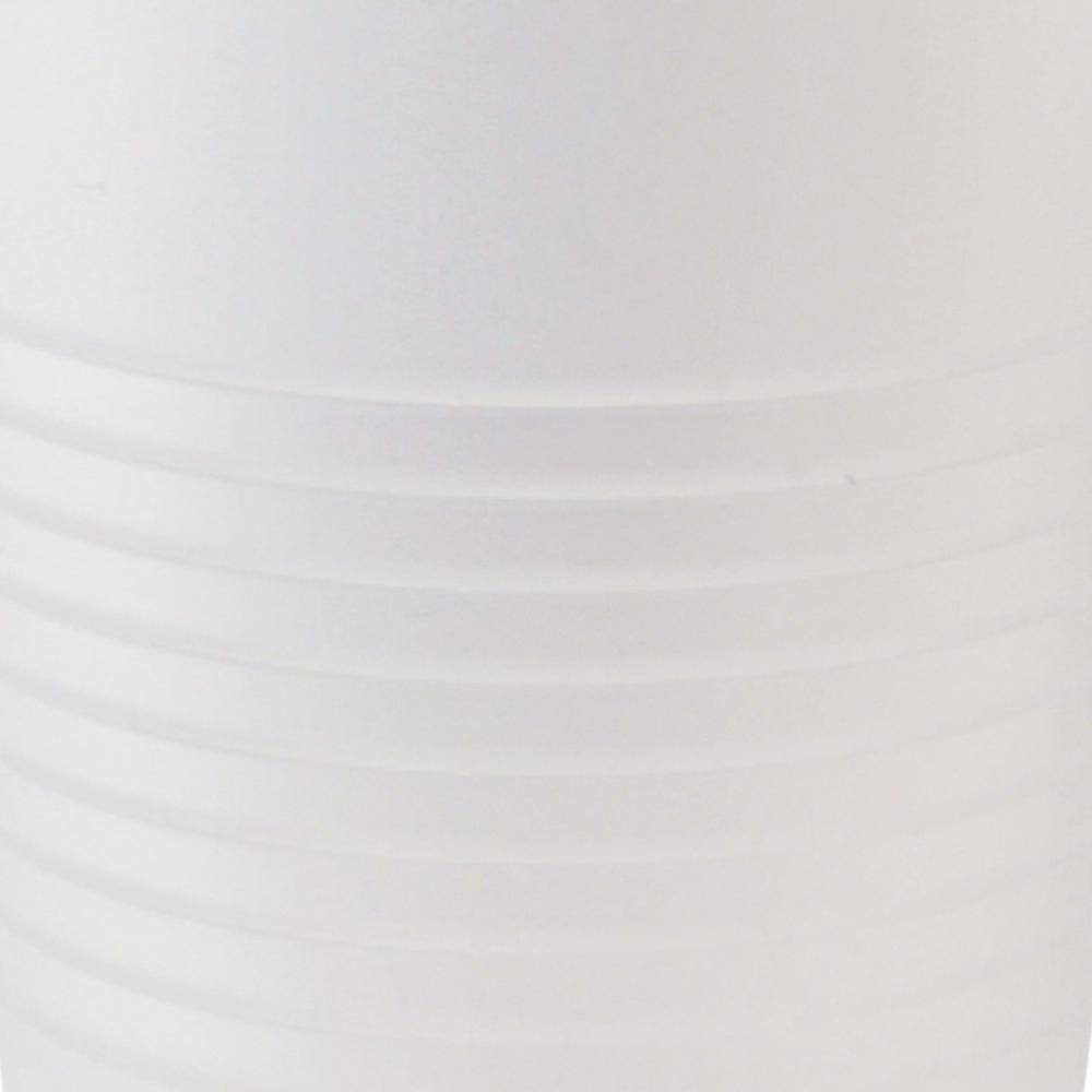 Fabri-Kal RK 5 oz. Clear Ribbed Disposable Plastic Cups, Cold Drinks, 100/Bag, 25 Bags/Carton