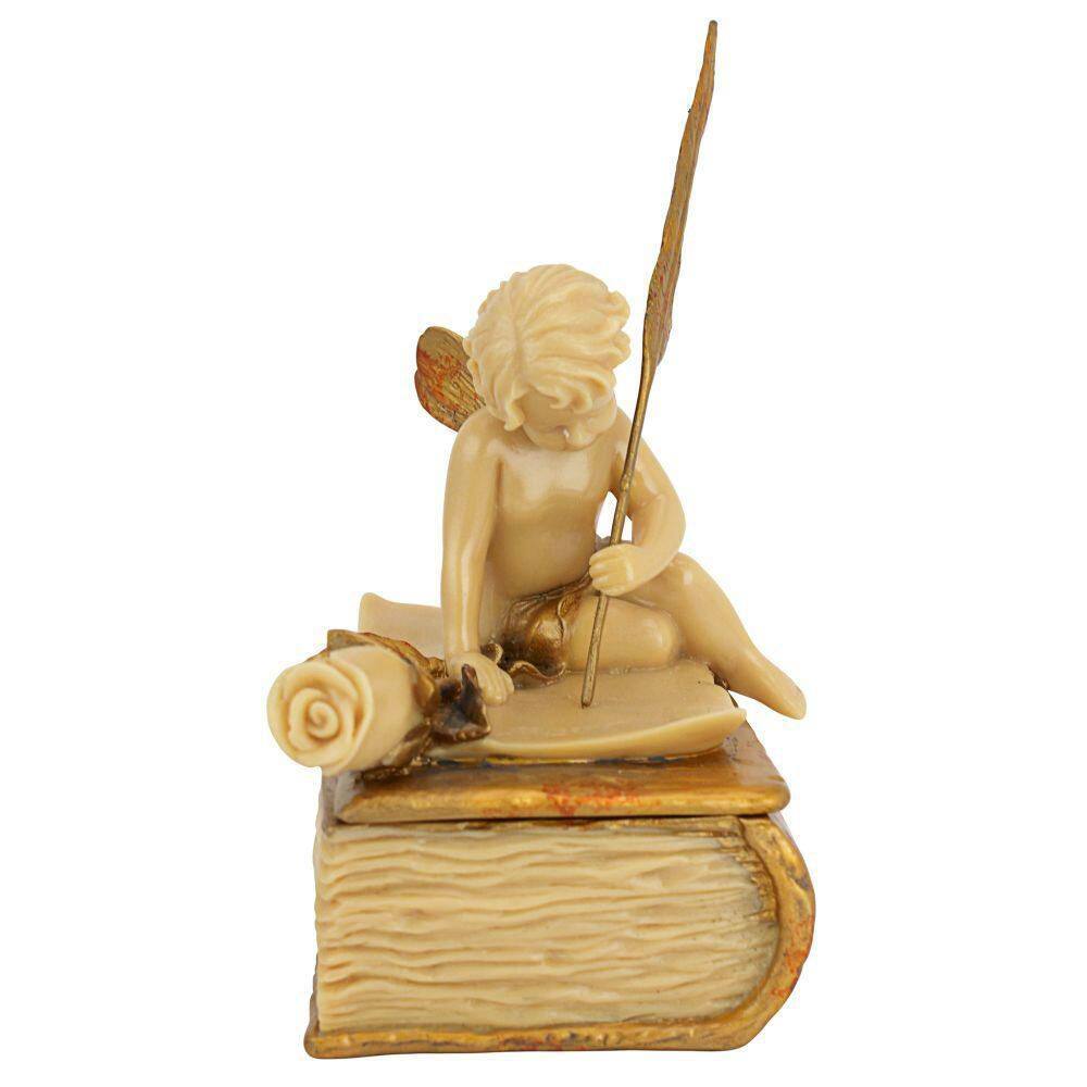 Design Toscano 6 in. H The Love Letter Sculptural Box (Set of 2)