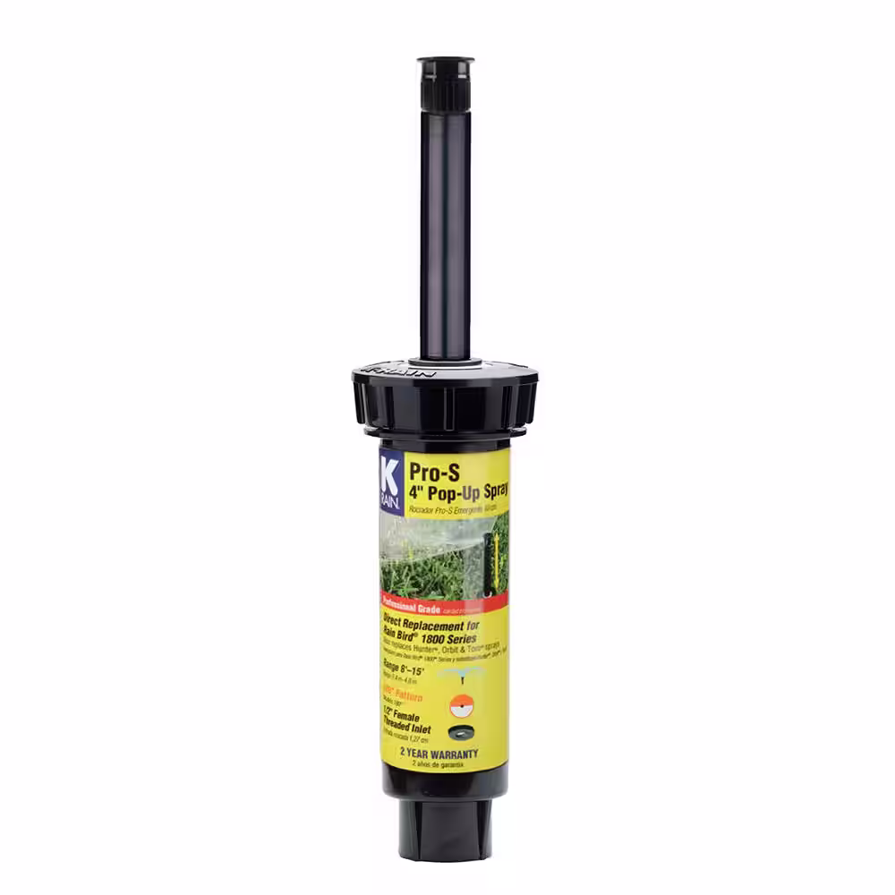 K-Rain PRO-S 4 in. Half Pattern Pop-Up Sprinkler