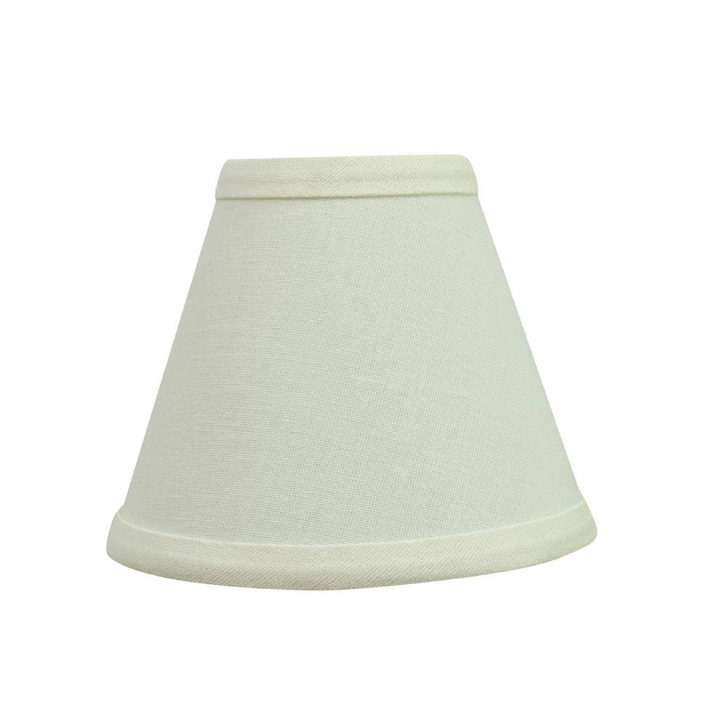 Aspen Creative Corporation 6 in. x 5 in. Vanilla Hardback Empire Lamp Shade (9-Pack)