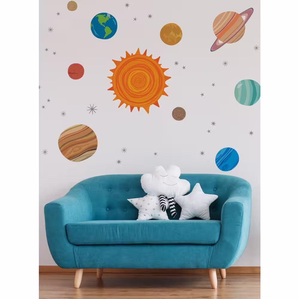 Unbranded Planets Vinyl Wall Sticker