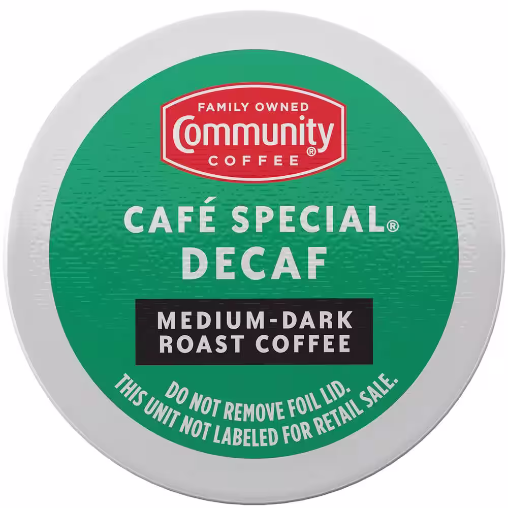 Community Coffee Cafe Special Decaf Coffee Single Serve Cups (96-Pack)